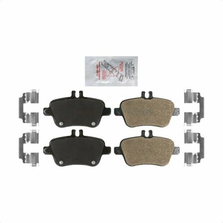 AMERIBRAKES Rear Semi-Metallic Disc Brake Pads For Mercedes-Benz GLA250 CLA250 INFINITI QX30 SLK250 NWF-PRM1646